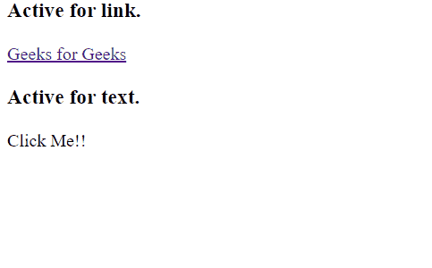 css-active-selector