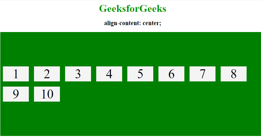 css-align-content-property