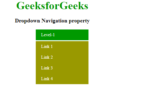 css-dropdowns