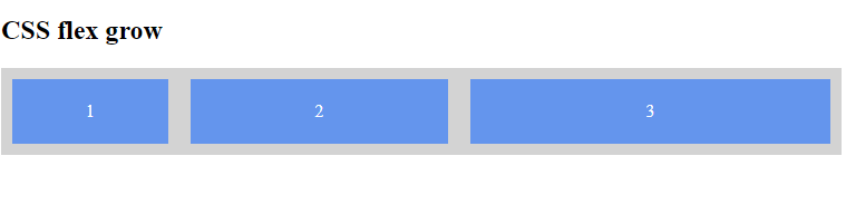 css-flex-grow-property