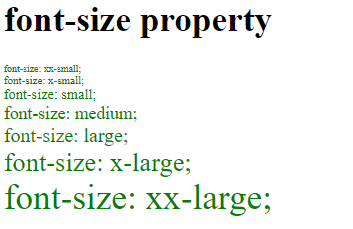 css-font-size-property