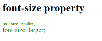 css-font-size-property