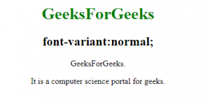 css-font-variant-property