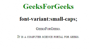 css-font-variant-property