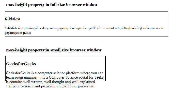 css-height-and-width
