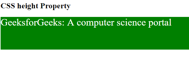 css-height-property