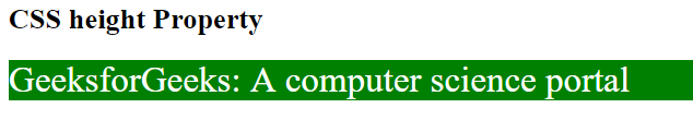 css-height-property
