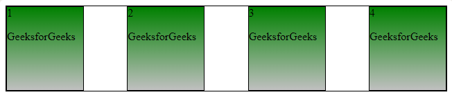css-justify-content-property