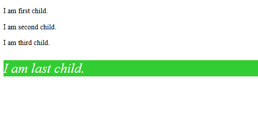 css-last-child-selector