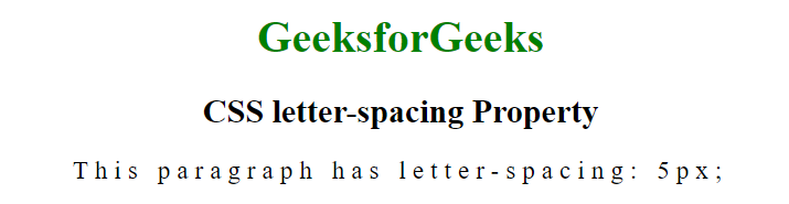 css-letter-spacing-property