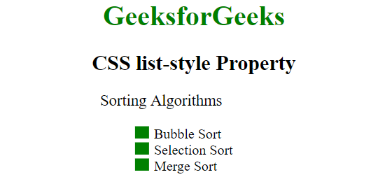 css-list-style-property