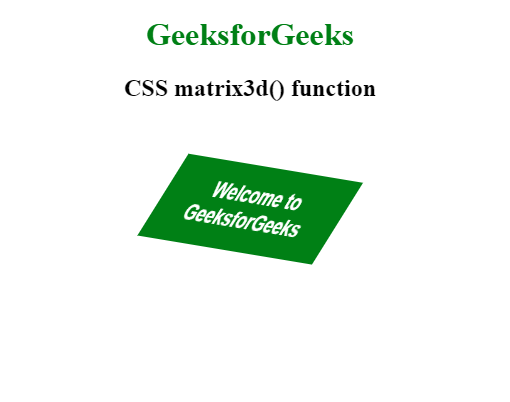 css-matrix3d-function