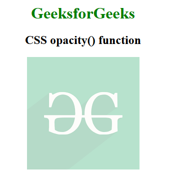 css-opacity-function