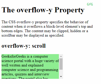 css-overflow-y-property