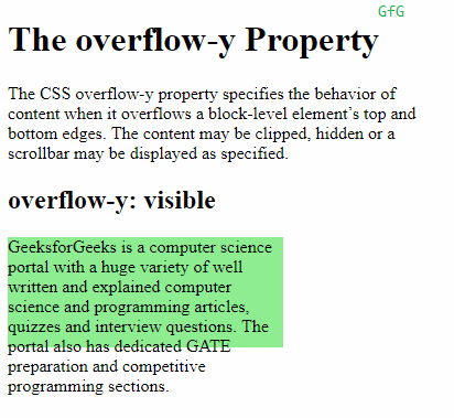 css-overflow-y-property