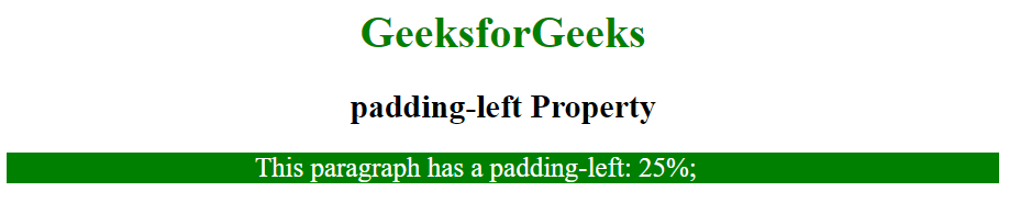 css-padding-left-property
