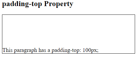 css-padding-top-property