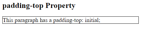 css-padding-top-property