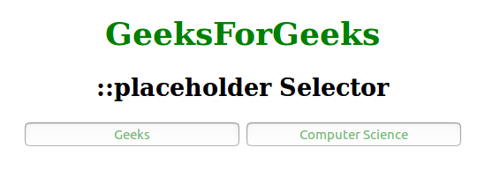 css-placeholder-selector
