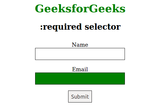 css-required-selector