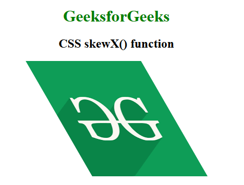 css-skewx-function