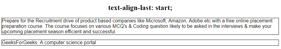 css-text-align-last-property