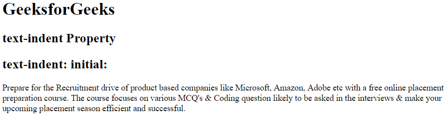 css-text-indent-property