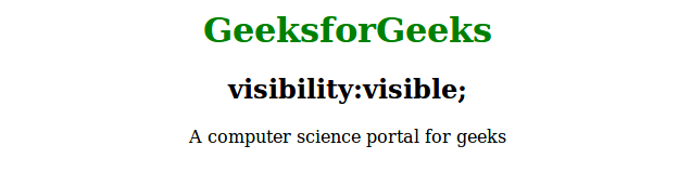 css-visibility-property