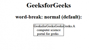 css-word-break-property
