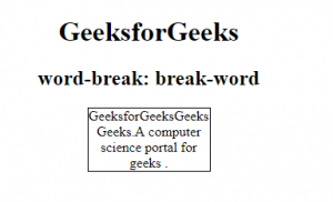 css-word-break-property