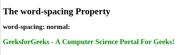 css-word-spacing-property
