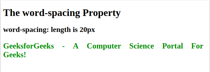 css-word-spacing-property