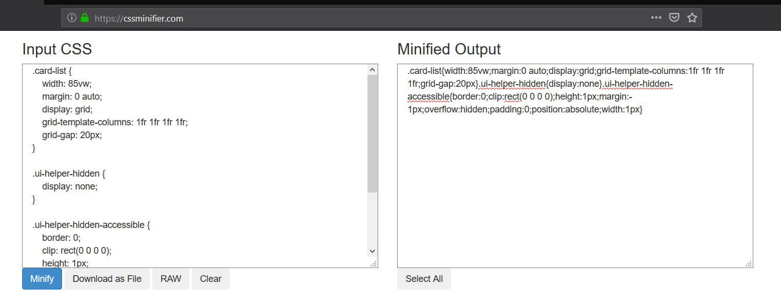 minification-of-css-files