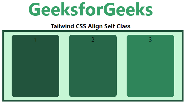 tailwind-css-align-self