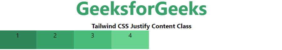 tailwind-css-justify-content