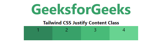 tailwind-css-justify-content
