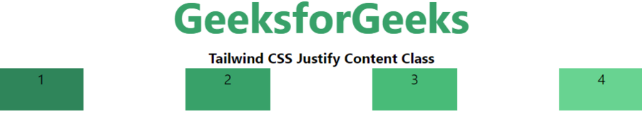 tailwind-css-justify-content