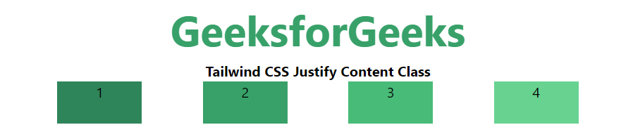 tailwind-css-justify-content