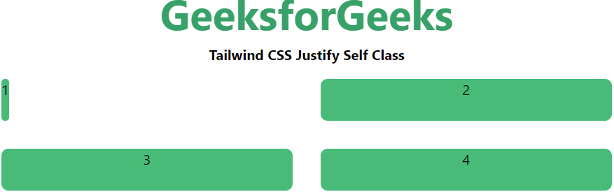 tailwind-css-justify-self
