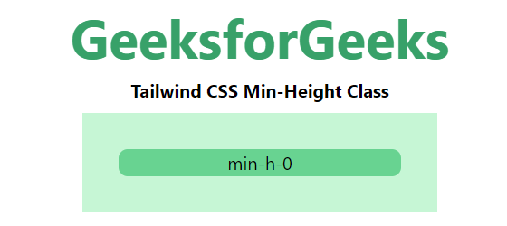 tailwind-css-min-height