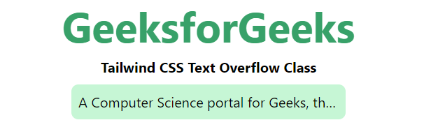 tailwind-css-text-overflow