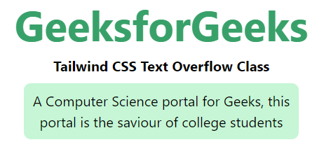 tailwind-css-text-overflow