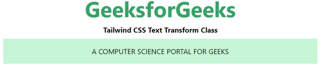 tailwind-css-text-transform