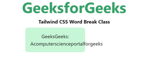 tailwind-css-word-break