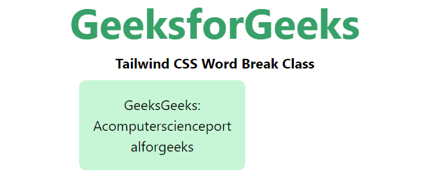 tailwind-css-word-break